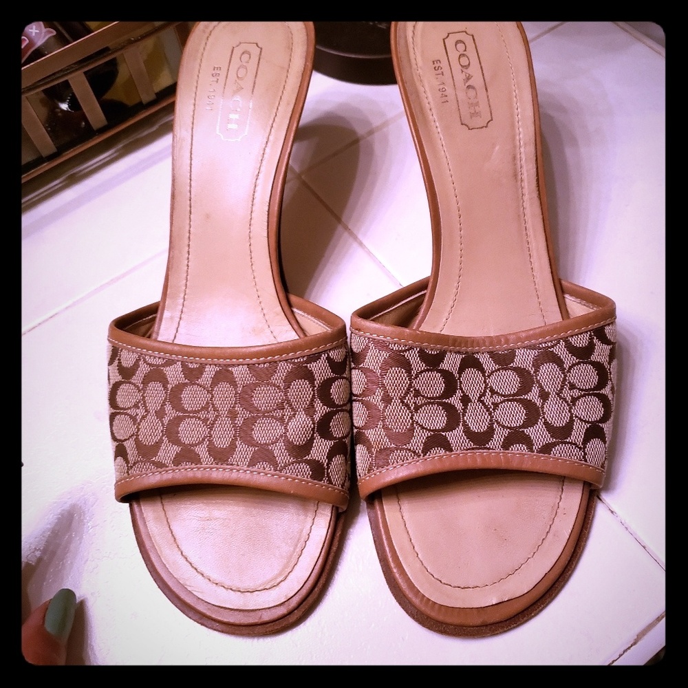 Coach sandals